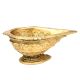 Brass Engraved Handmade Oil Lamp, Indian Diya